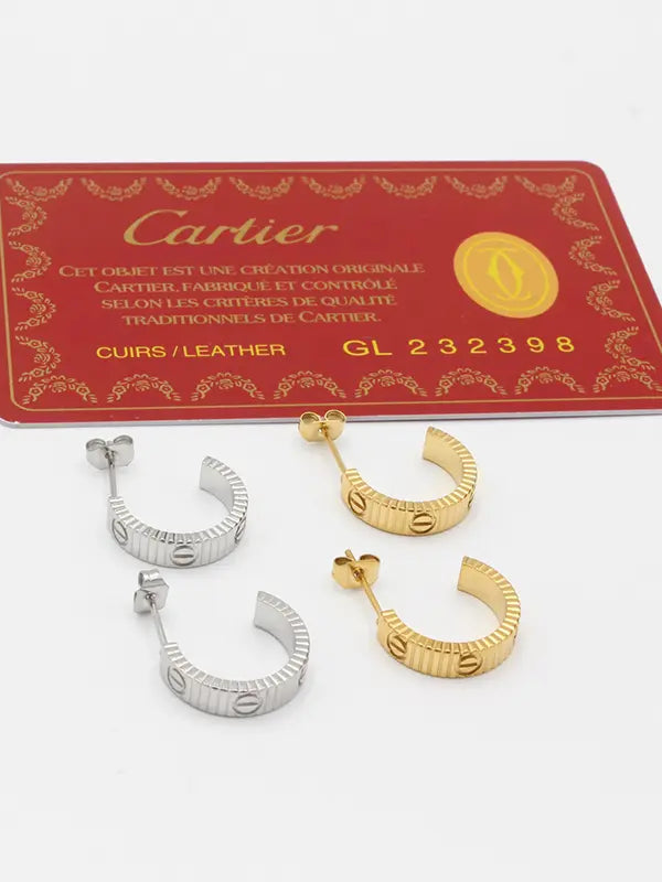 حلق كاتير الهبه لوقو حلق CARTIER
