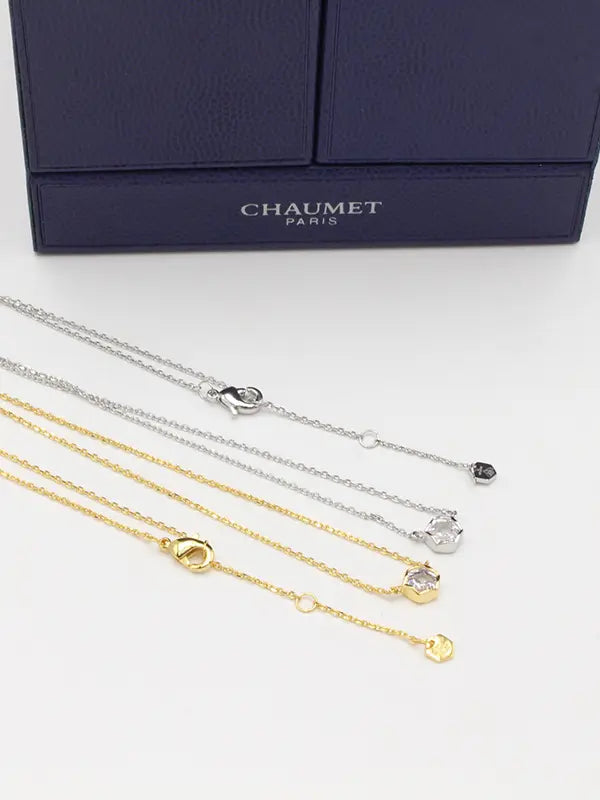 سلسال شومية زركون ناعم لوقو ماستر سلسال chaumet