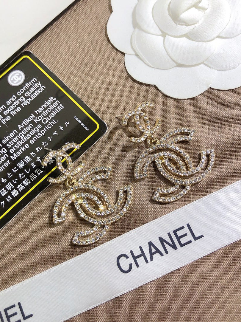 حلق شانيل 8028 حلق chanel