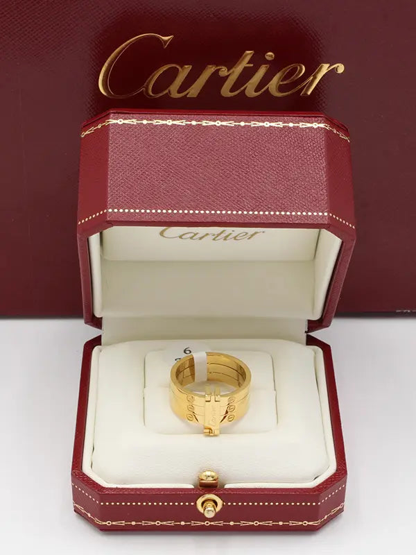خاتم كارتير 548 خواتم CARTIER ذهبي 8