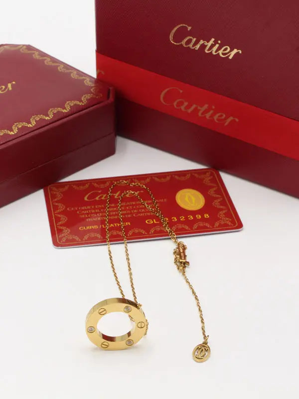سلسال كارتير سيركل نيو لوك لوقو سلسال CARTIER