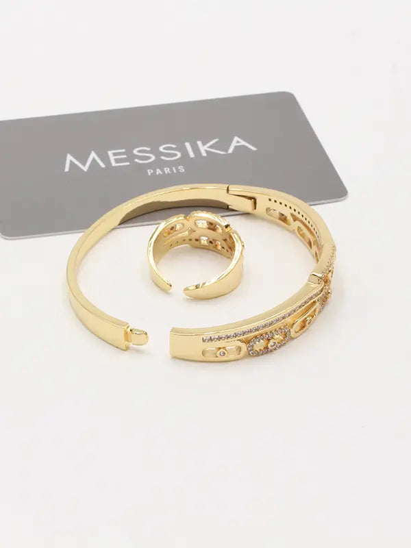 اسواره وخاتم ميسيكا زركون 786 اسواره messika