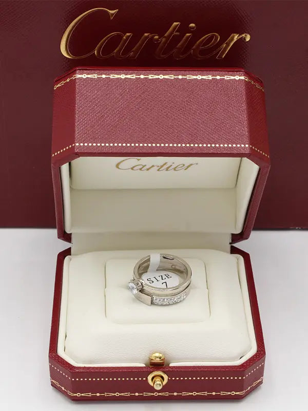 خاتم كارتير ستون وذ لوقو خواتم CARTIER