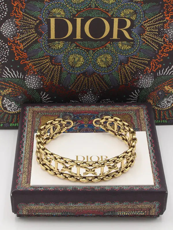 اساور ديور انتيك الجديد 905 اسواره dior ذهبي
