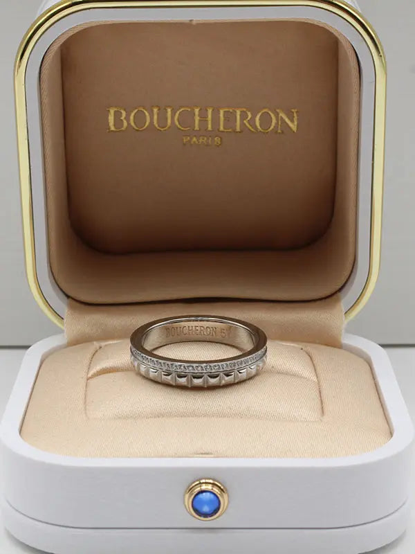 خاتم بوشرون زركون نيو شيب slim خواتم bucheron
