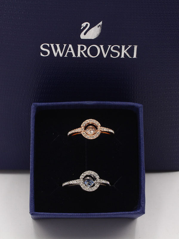 خاتم سواروفسكي ون ستون زركون خواتم Swarovski