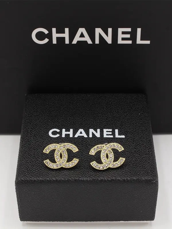 حلق شانيل زركون 583 حلق chanel