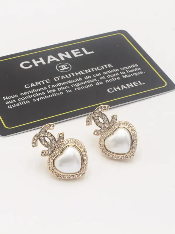 حلق شانيل انتيك هارت 646 حلق chanel
