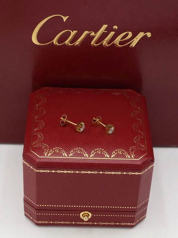 حلق كارتير صغير زركون ماستر حلق CARTIER