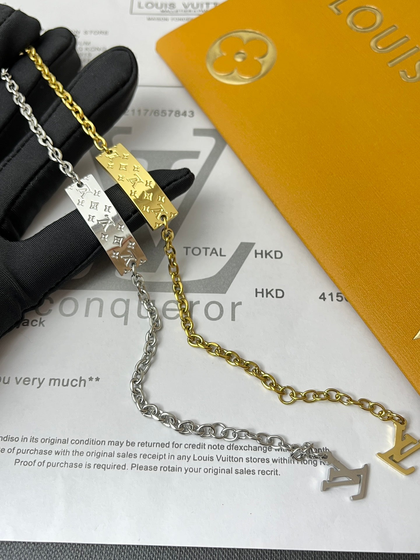 اساور لويس فيتون بيق شاين لوقو اسواره louis vuitton