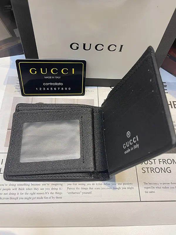 بوك قوتشي اسود 182321 محافظ gucci bags