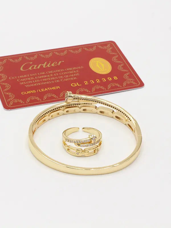 اساور وخاتم كارتير زركون 785 اسواره CARTIER