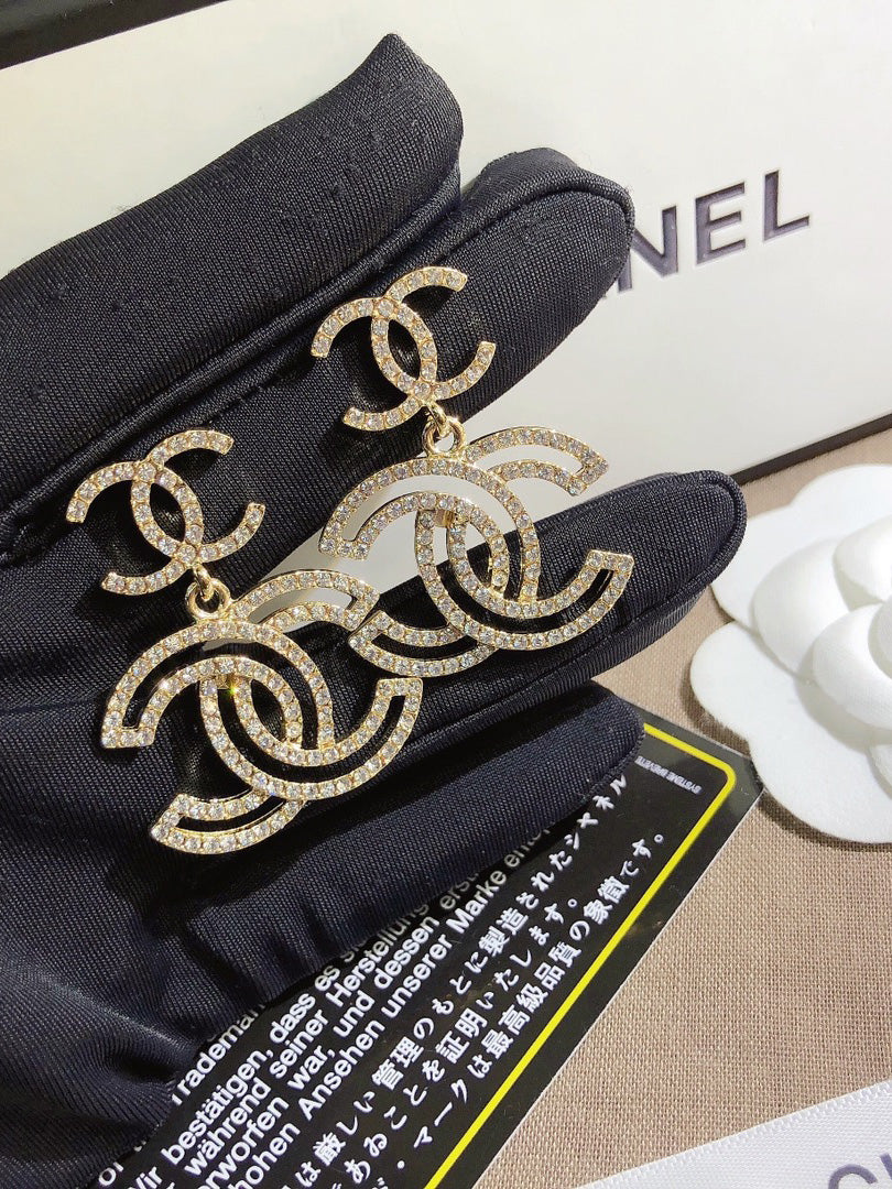 حلق شانيل 8028 حلق chanel