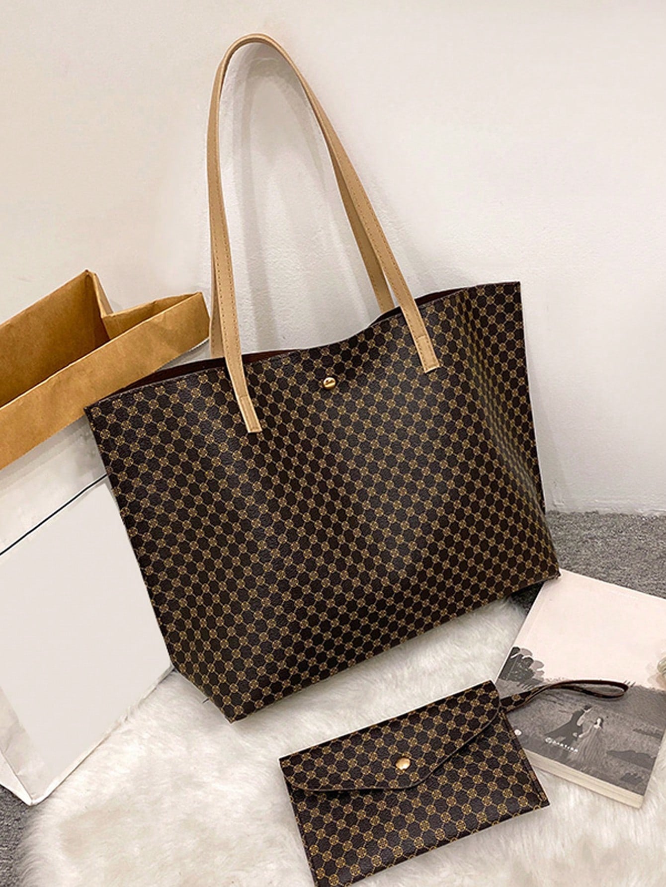 حقيبة نسائية عصرية جديدة بسعة كبيرة شنط وحقائب شنط