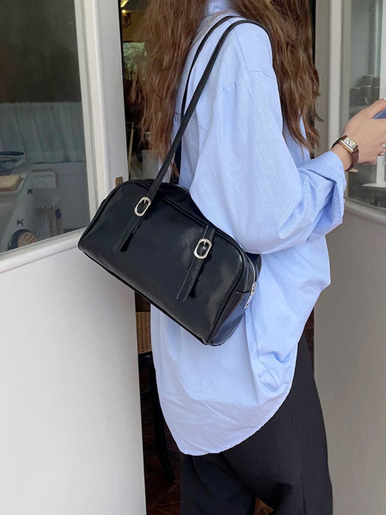 حقيبة مربعة خفيفة الوزن نسائية شنط وحقائب شنط