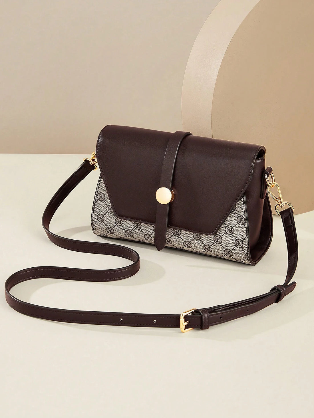 حقيبة كتف نسائية فنتاج شنط وحقائب شنط بني