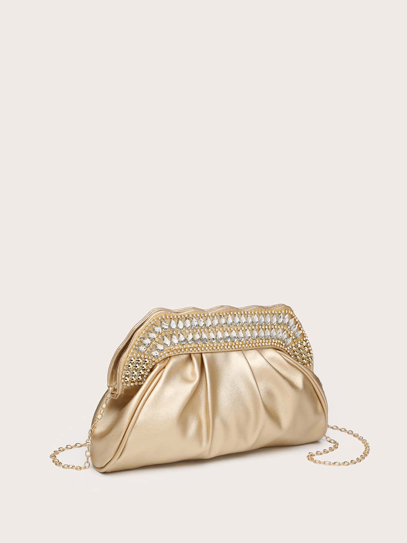 حقيبة سهره جلد ذهبية شنط وحقائب شنط ذهبي