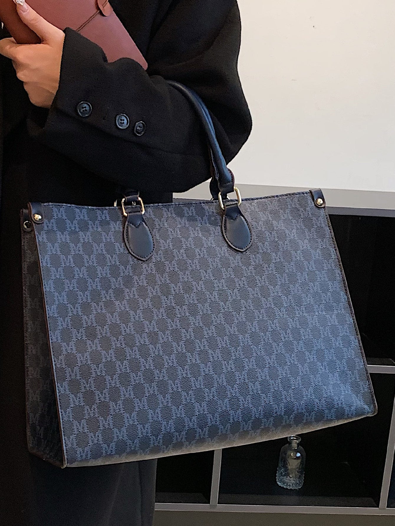 حقيبة كبيرة متعددة الاستخدام شنط وحقائب شنط ازرق