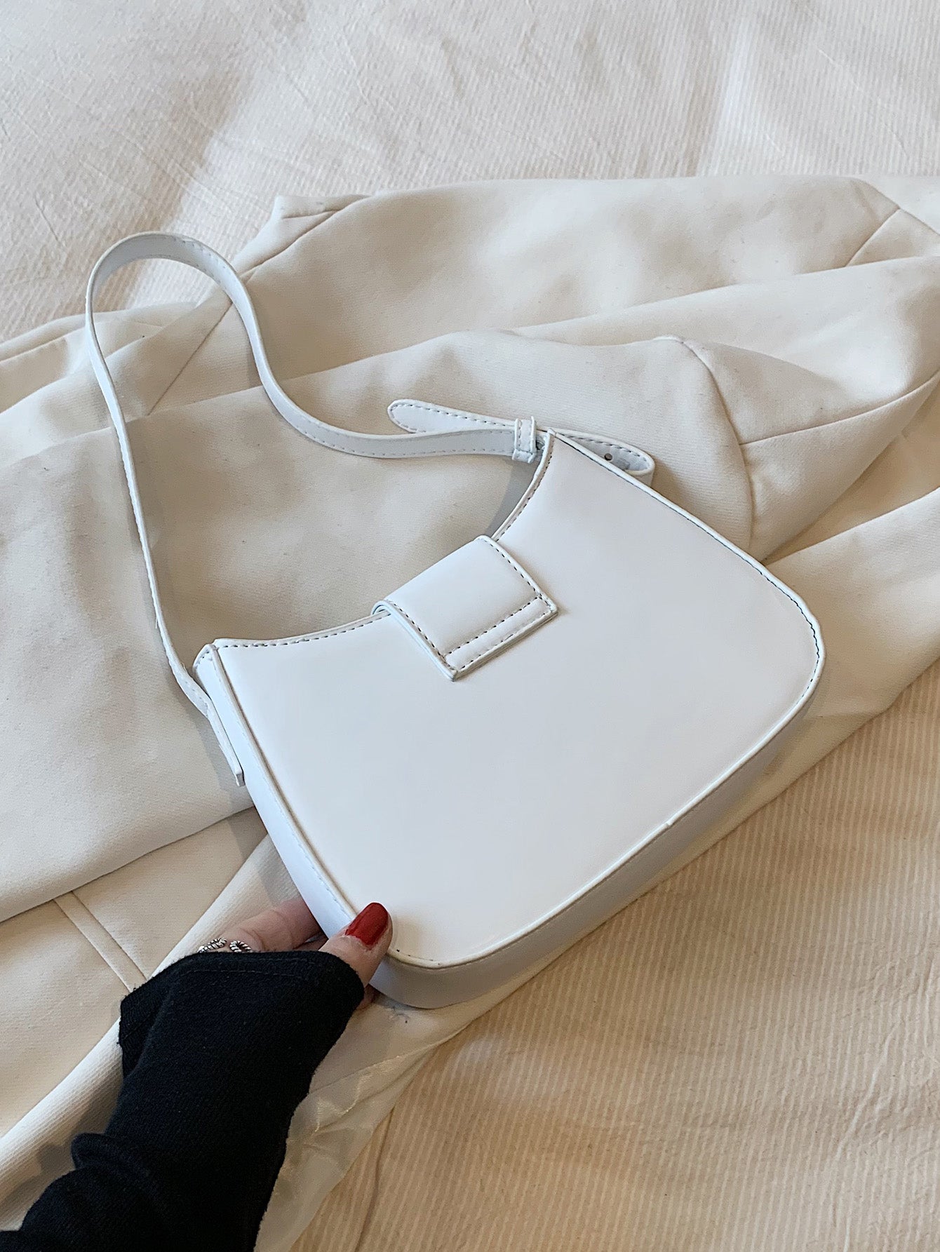 حقيبة كتف مع حجر الراين شنط وحقائب شنط