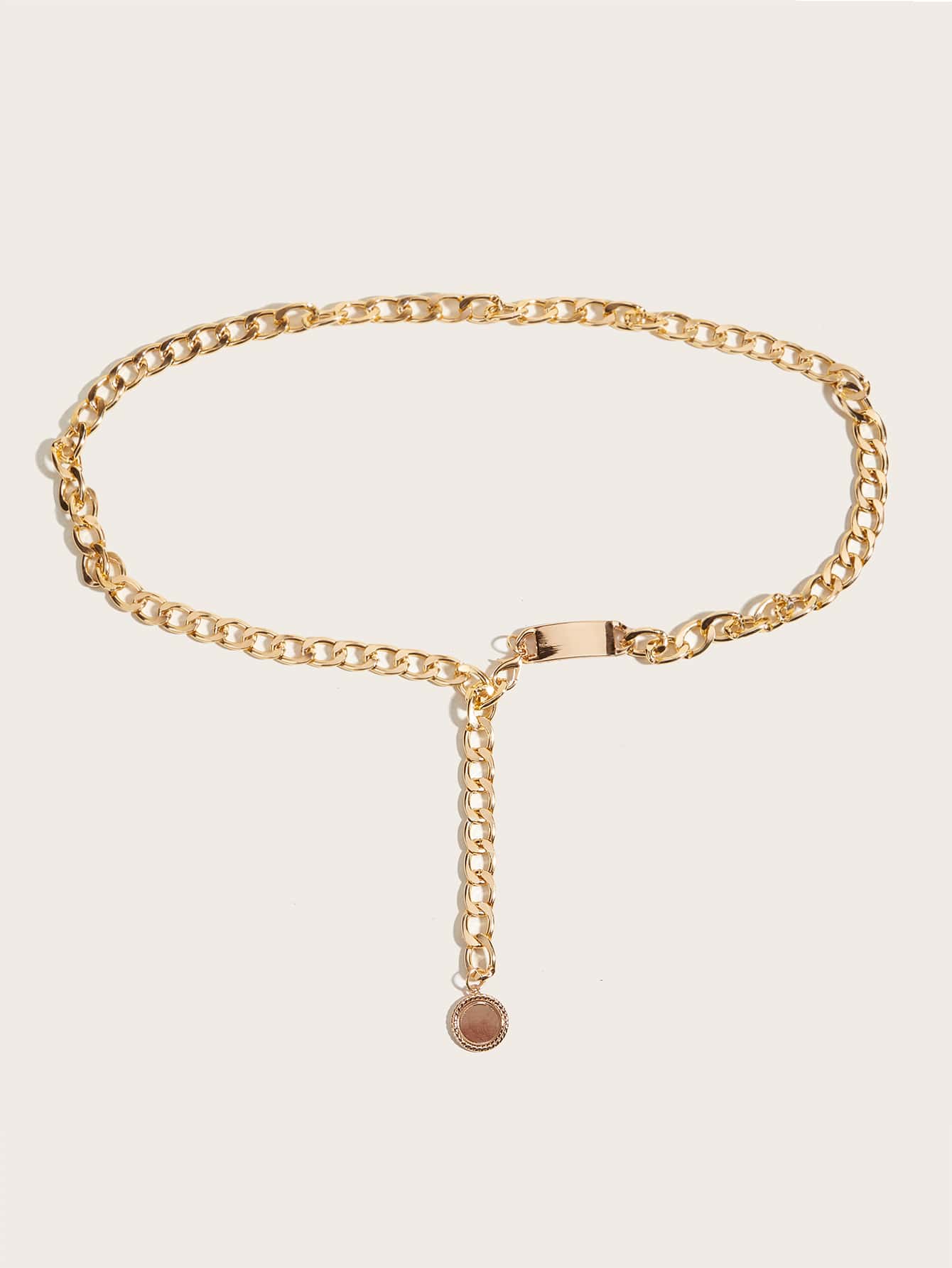 حزام معدني انيق احزمة jewel ذهبي