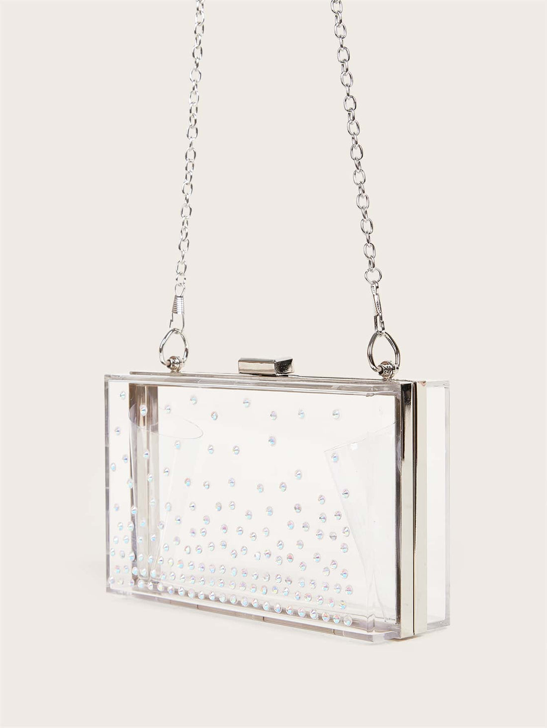 حقيبة سهره شفافه كريستال شنط وحقائب شنط شفاف