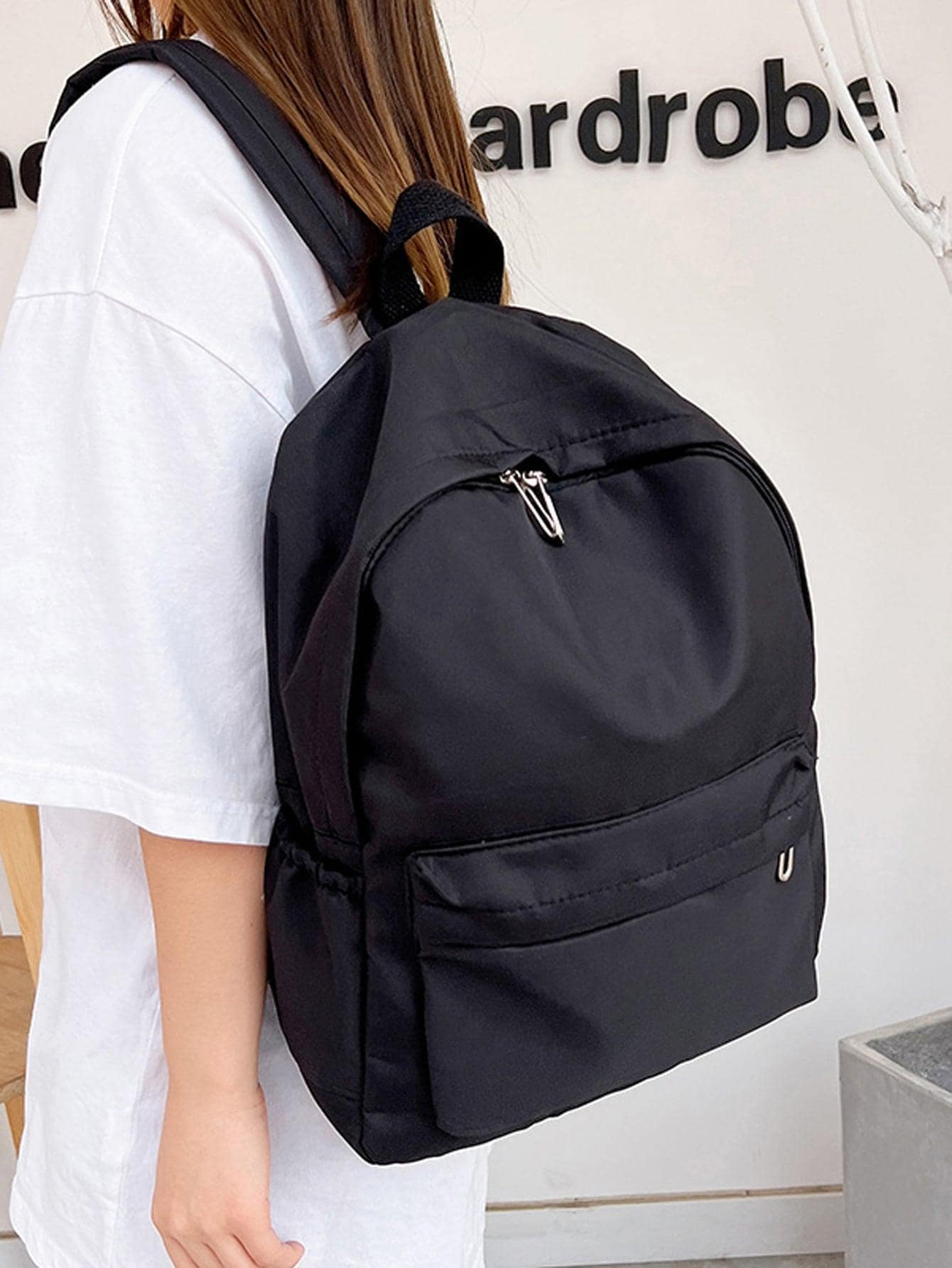 حقيبة ظهر اسود مدرسية شنط وحقائب شنط