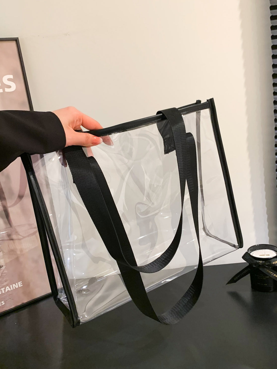 شنطة شفافه كبيره شنط وحقائب شنط