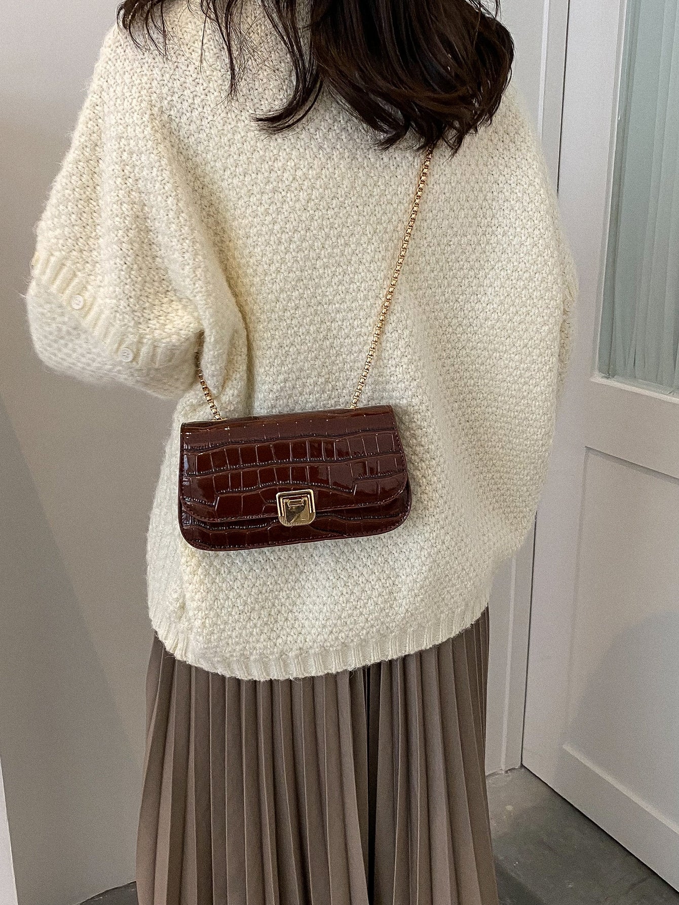 حقيبة باغيت مقاومة للماء شنط وحقائب شنط بني