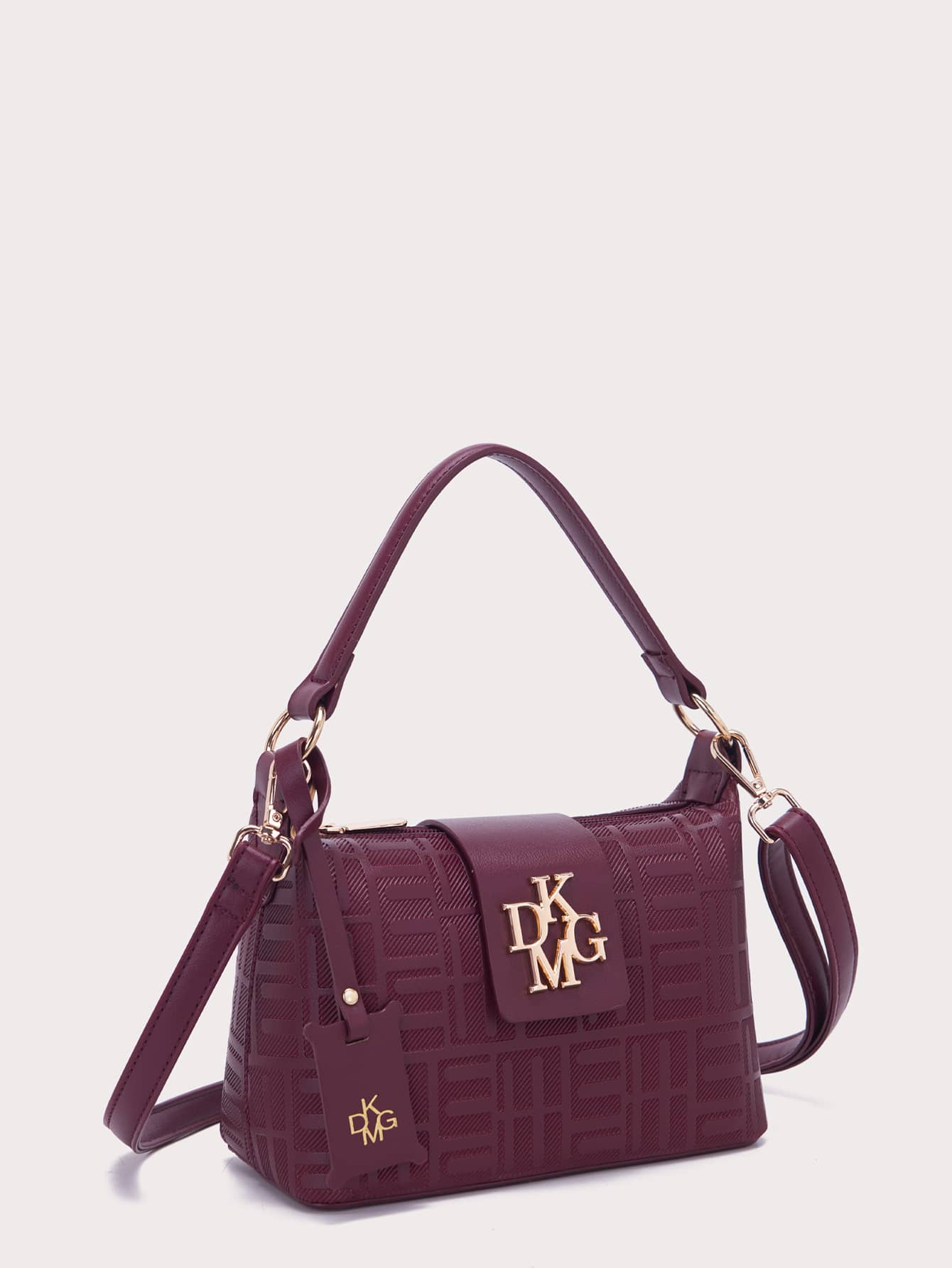 حقيبة وريترو قطعة واحدة مزخرفة شنط وحقائب شنط عنابي