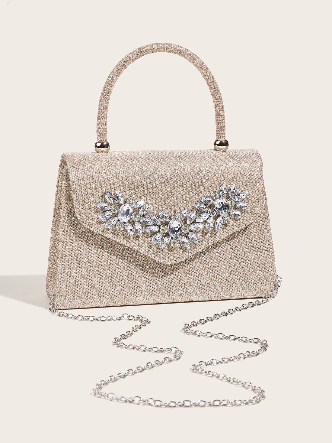 حقيبة سهره وسط ذهبي شنط وحقائب شنط