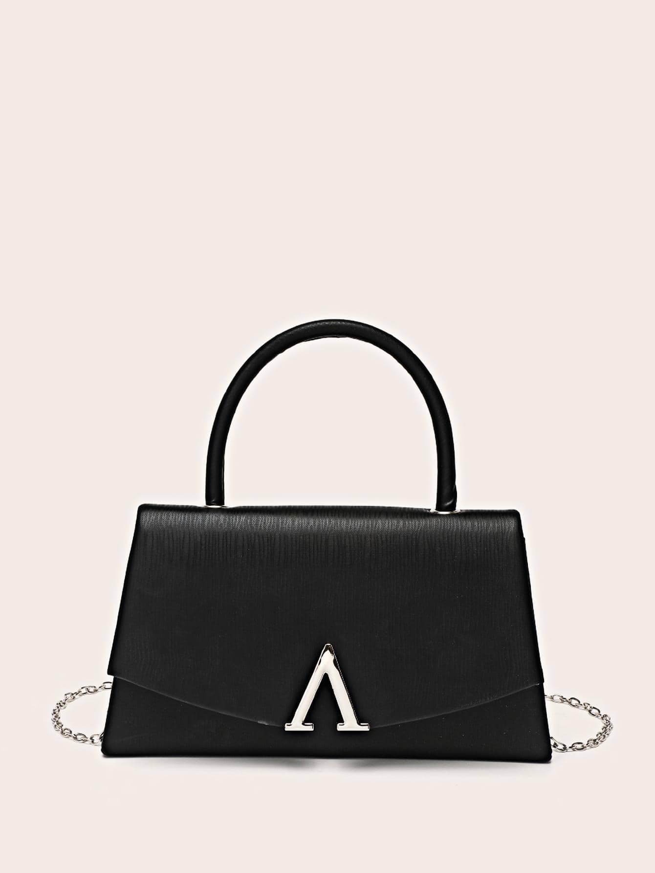 حقيبة مربعة صغير اسود v شنط وحقائب شنط