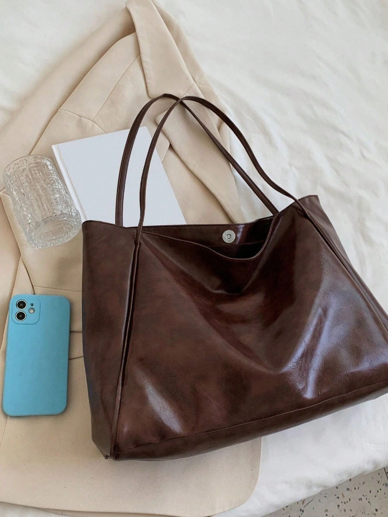 حقيبة كبيرة السعة للكتف وللحمل شنط وحقائب شنط