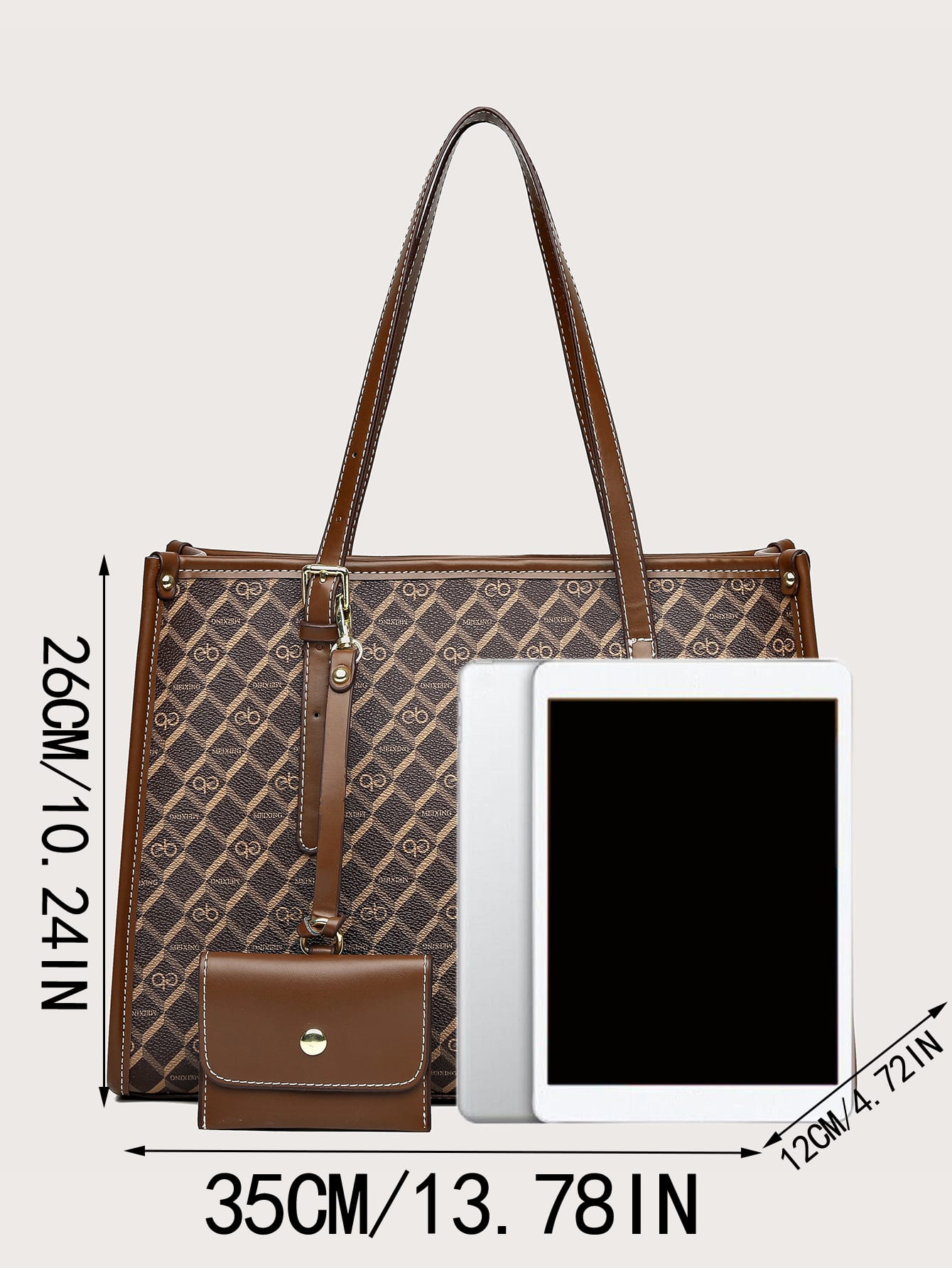 حقيبة يد كبيرة و محفظة عملات معدنية شنط وحقائب شنط