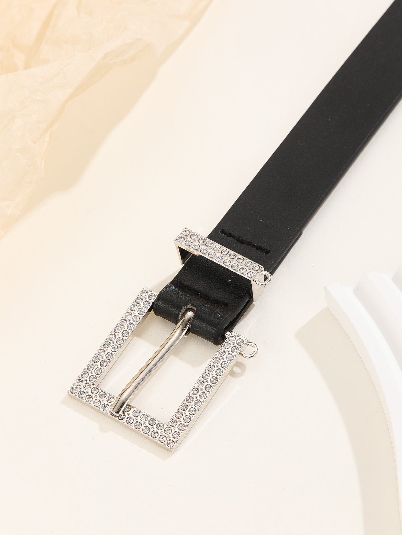 حزام فضي E احزمة jewel