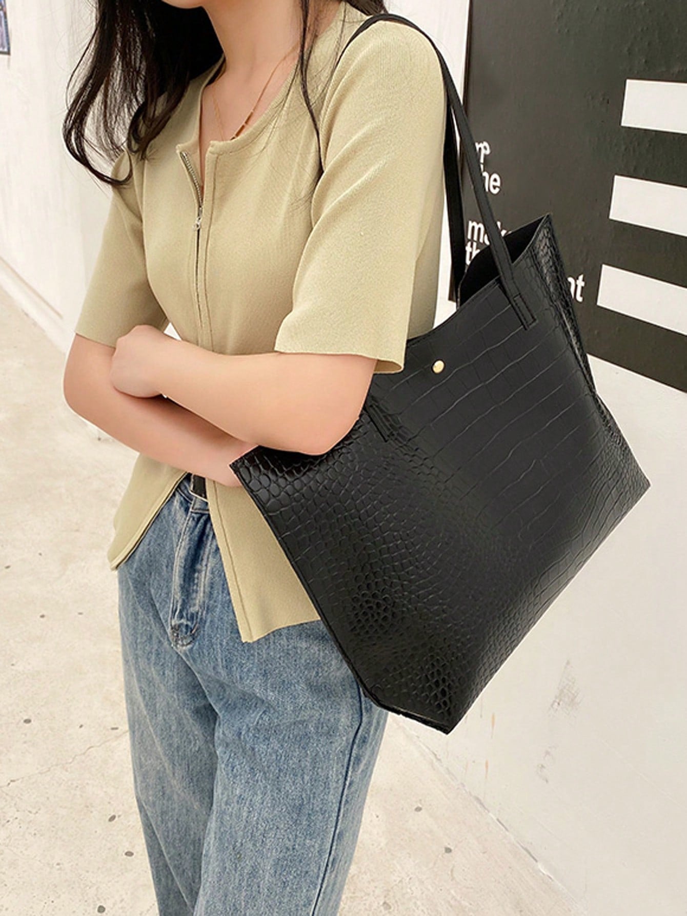 حقيبة نسائية عصرية جديدة بسعة كبيرة شنط وحقائب شنط