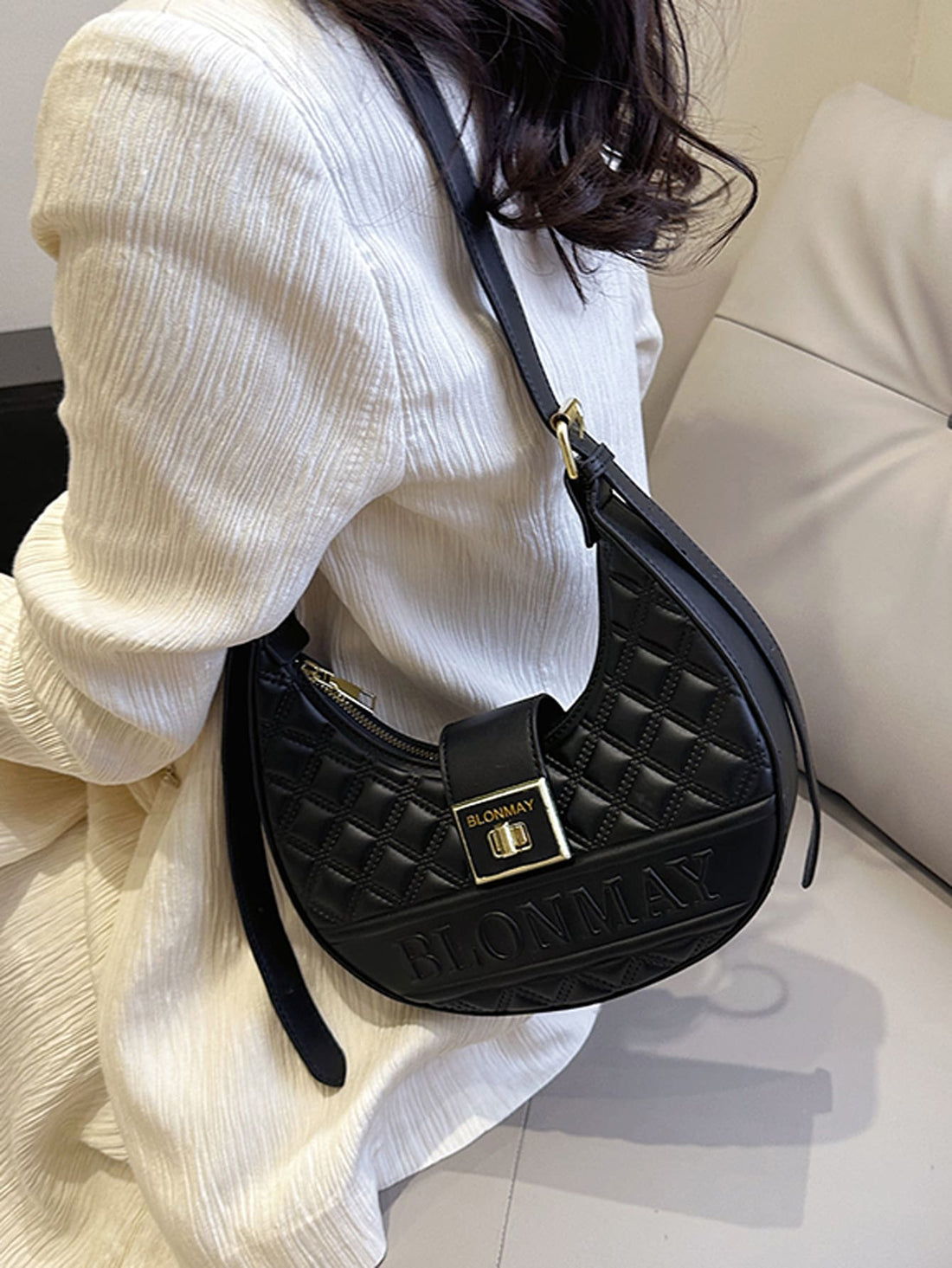 حقيبة هوبو منقوش شنط وحقائب شنط