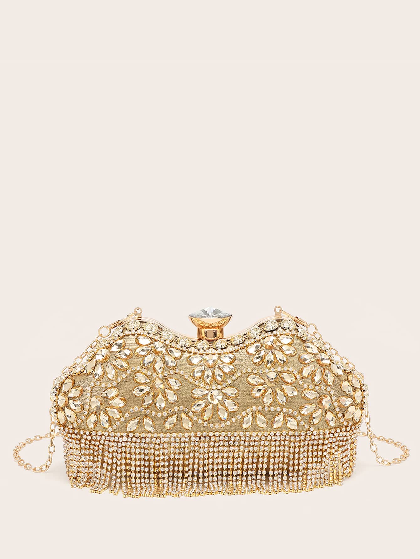 حقيبة سهره دندوش ذهبية شنط وحقائب شنط