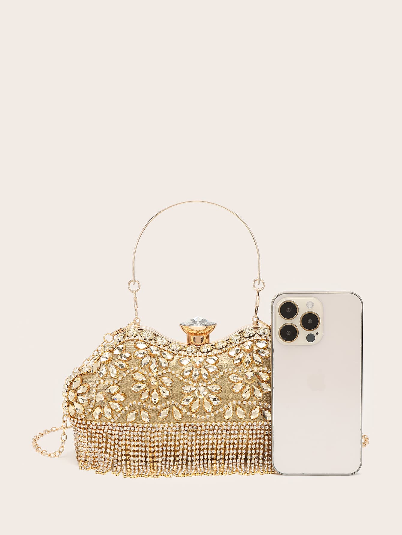 حقيبة سهره دندوش ذهبية شنط وحقائب شنط