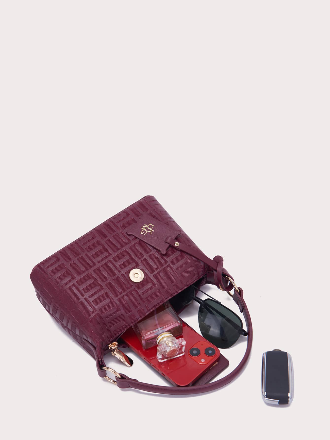 حقيبة وريترو قطعة واحدة مزخرفة شنط وحقائب شنط