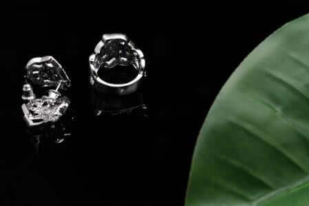 خاتم فلاور زركون خواتم متوفر 2 لون