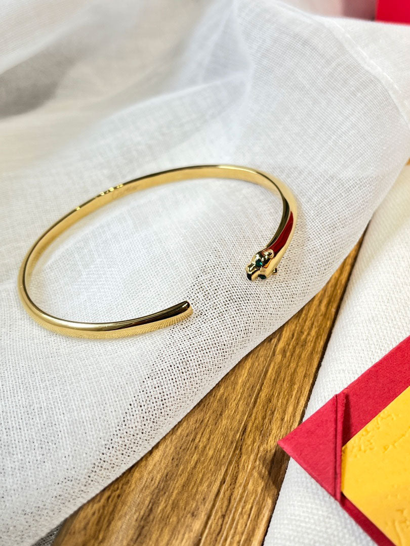 اساور كارتير بانقل اوبن سايز كبير اسواره CARTIER ذهبي