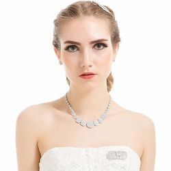 طقم زركون قطعتين ملتي سيركلز اطقم متوفر 1 لون