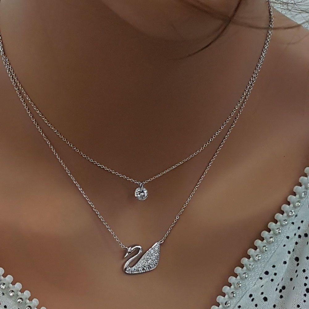 سلسال وزه دورين مرصع زركون سلسال Jewel
