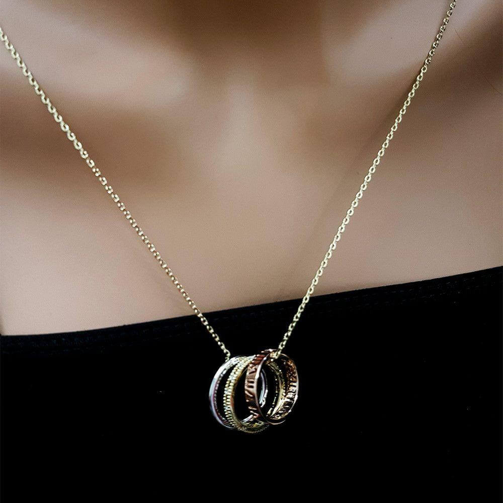 سلسال تيفاني طويل دوائر زركون سلسال tiffany