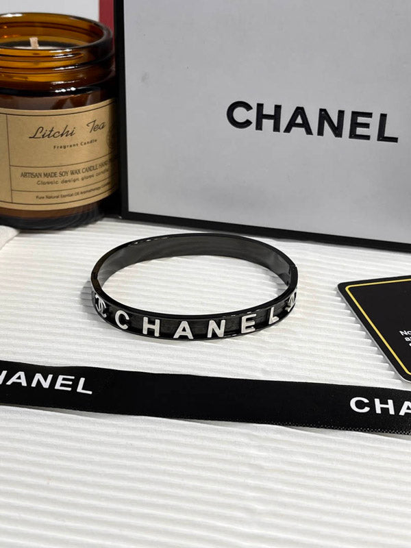اسوارة شانيل بلاك ادشن لوقو اسواره chanel