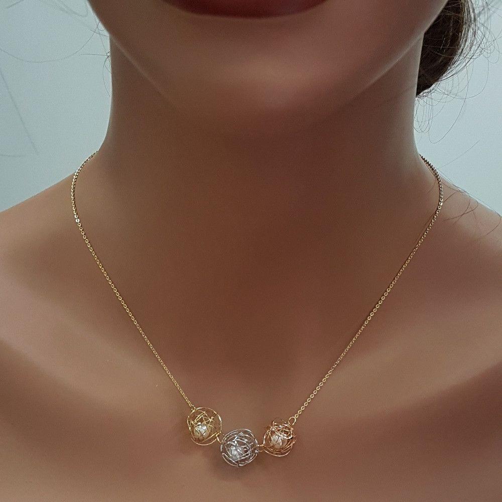 سلسال بولز ملونه لولو سلسال متوفر 2 لون