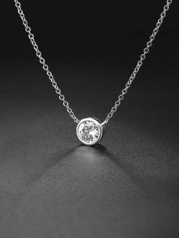 سلسال كيوبك مدور زركون سلسال متوفر 2 لون