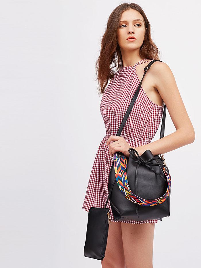 طقم شنط تالا من قطعتين شنط وحقائب متوفر 3 لون