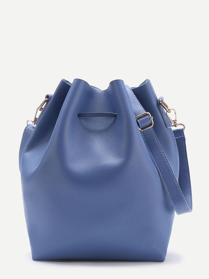 طقم شنط تالا من قطعتين شنط وحقائب متوفر 3 لون سماوي