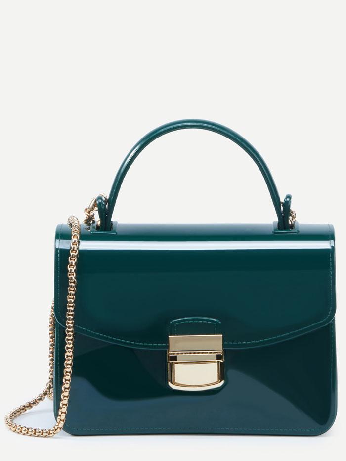 شنطه برادليت بقفل وسلسله شنط وحقائب متوفر 5 لون اخضر